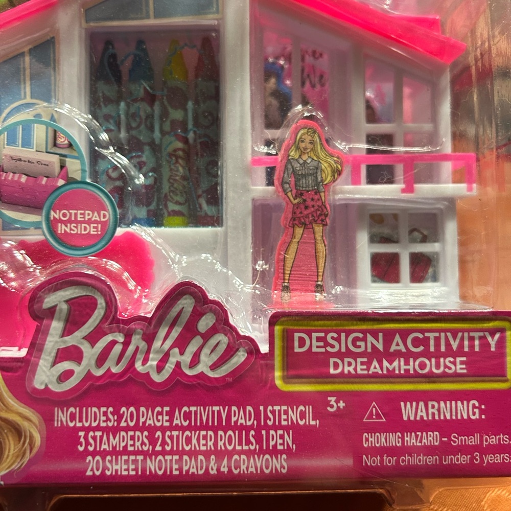 🆕- Barbie Dreamhouse Design Art & Craft Activity Set Ages 3+